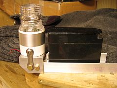 Battery and strobe